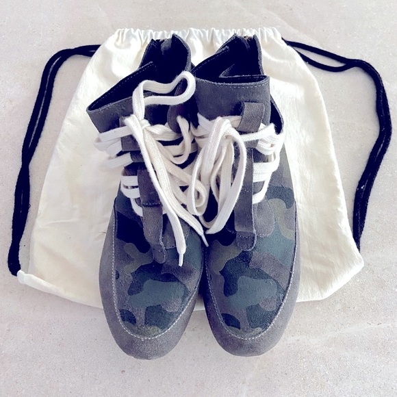 MCNDO camouflage high top sneaker boot US 9 New​​​​​ - Picture 4 of 6